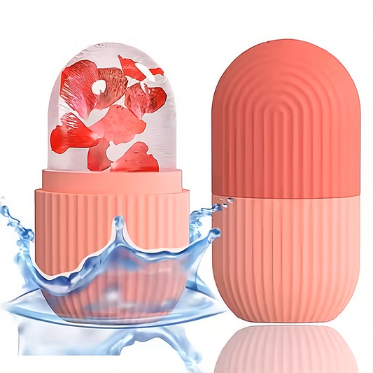 Ice Roller for Face – Pack of 3 | Reusable Cold Massage Tool for Glowing Skin