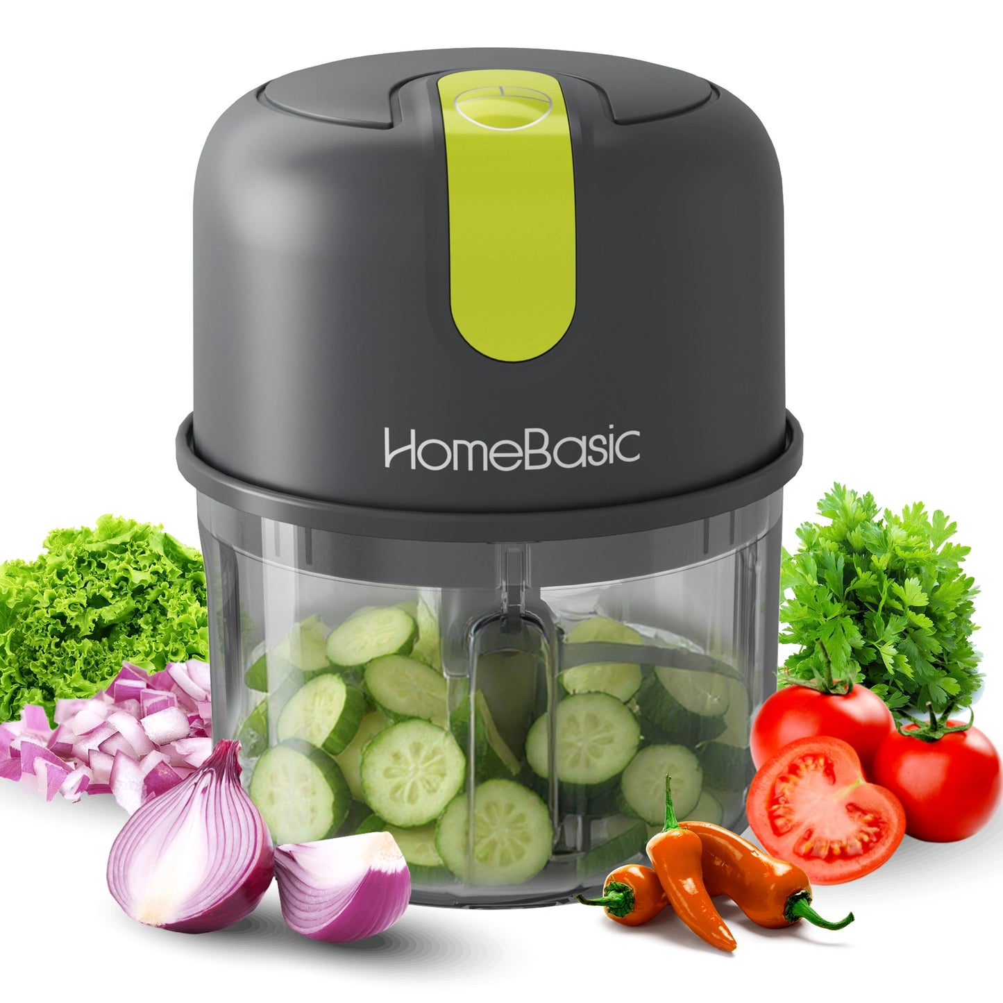 Electric Mini Food Chopper — USB Cordless