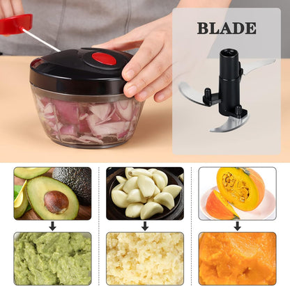 Buy 1 Get 1 FREE — Kitchen Chopper Combo (1000ml + 450ml)
