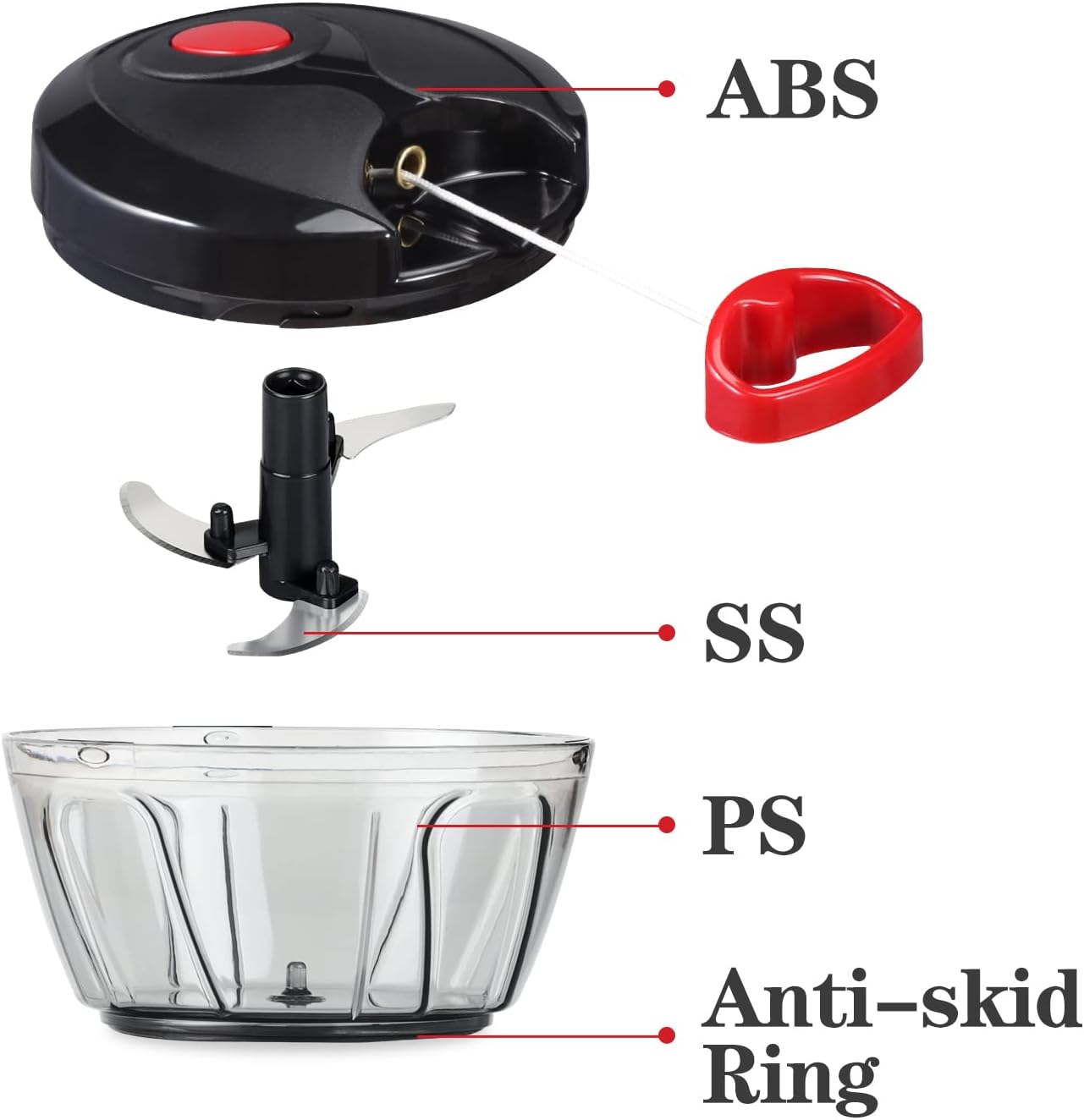 Buy 1 Get 1 FREE — Kitchen Chopper Combo (1000ml + 450ml)